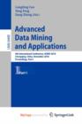 Image for Advanced Data Mining and Applications : 6th International Conference, ADMA 2010, Chongqing, China, November 19-21, 2010, Proceedings, Part II