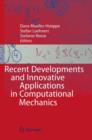 Image for Recent developments and innovative applications in computational mechanics