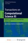Image for Transactions on Computational Science XI