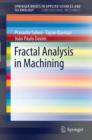 Image for Fractal analysis in machining