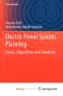 Image for Electric Power System Planning
