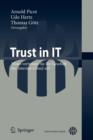 Image for Trust in IT : Wann vertrauen Sie Ihr Geschaft der Internet-Cloud an?
