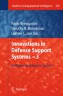Image for Innovations in Defence Support Systems -3: Intelligent Paradigms in Security