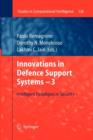 Image for Innovations in Defence Support Systems -3 : Intelligent Paradigms in Security