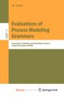 Image for Evaluations of Process Modeling Grammars