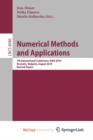 Image for Numerical Methods and Applications : 7th International Conference, NMA 2010, Borovets, Bulgaria, August 20-24, 2010, Revised Papers