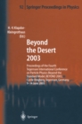 Image for Beyond the Desert 2003: Proceedings of the Fourth Tegernsee International Conference on Particle Physics Beyond the Standard BEYOND 2003, Castle Ringberg, Tegernsee, Germany, 9-14 June 2003 : v. 92