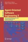 Image for Agent-Oriented Software Engineering X