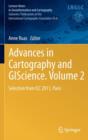 Image for Advances in cartography and GIScience  : selection from ICC 2011, ParisVolume 2
