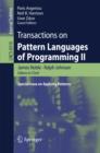 Image for Transactions on pattern languages of programming II: special issue on applying patterns