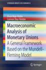Image for Macroeconomic Analysis of Monetary Unions