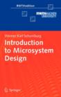 Image for Introduction to microsystem design