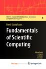 Image for Fundamentals of Scientific Computing