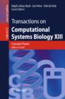Image for Transactions on computational systems biology XIII : 6575