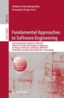 Image for Fundamental Approaches to Software Engineering: 14th international conference, FASE 2011, held as part of the joint European Conference on Theory and Practice of Software ETAPS 2011, Saarbrucken, Germany, March 26-April 3, 2011 proceedings