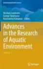 Image for Advances in the research of aquatic environment