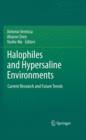 Image for Halophiles and hypersaline environments  : current research and future trends