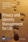 Image for Privacy and identity management for life