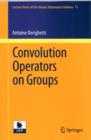 Image for Convolution Operators on Groups