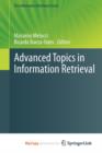 Image for Advanced Topics in Information Retrieval