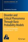 Image for Disorder and Critical Phenomena Through Basic Probability Models