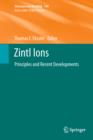 Image for Zintl ions: principles and recent developments
