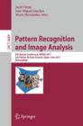 Image for Pattern Recognition and Image Analysis : 5th Iberian Conference, IbPRIA 2011, Las Palmas de Gran Canaria, Spain, June 8-10, 2011. Proceedings