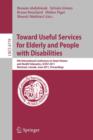 Image for Towards Useful Services for Elderly and People with Disabilities