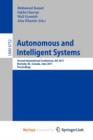 Image for Autonomous and Intelligent Systems