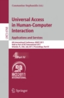 Image for Universal Access in Human-Computer Interaction. Applications and Services: 6th International Conference, UAHCI 2011, Held as Part of HCI International 2011, Orlando, FL, USA, July 9-14, 2011, Proceedings, Part IV : 6768