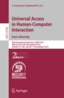 Image for Universal Access in Human-Computer Interaction. Users Diversity: 6th International Conference, UAHCI 2011, Held as Part of HCI International 2011, Orlando, FL, USA, July 9-14, 2011, Proceedings, Part II : 6766