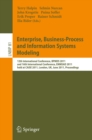 Image for Enterprise, Business-Process and Information Systems Modeling: 12th International Conference, BPMDS 2011, and 16th International Conference, EMMSAD 2011, held at CAiSE 2011, London, UK, June 20-21, 2011. Proceedings : 81