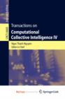 Image for Transactions of Computational Collective Intelligence IV