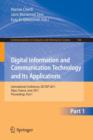 Image for Digital Information and Communication Technology and Its Applications