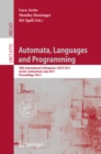 Image for Automata, languages and programming: 38th international colloquium, ICALP 2011, Zurich, Switzerland July 4-8, 2011 : proceedings