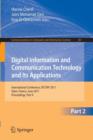 Image for Digital Information and Communication Technology and Its Applications : International Conference, DICTAP 2011, Dijon, France, June 21-23, 2011. Proceedings, Part II