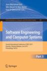Image for Software Engineering and Computer Systems, Part III : Second International Conference, ICSECS 2011, Kuantan, Pahang, Malaysia, June 27-29, 2011, Proceedings, Part III