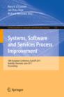 Image for Systems, software and services process improvement: 18th European conference, EuroSPI 2011 Roskilde, Denmark, June 27-29, 2011, proceedings : 172
