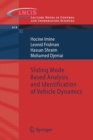 Image for Sliding Mode Based Analysis and Identification of Vehicle Dynamics
