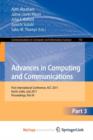 Image for Advances in Computing and Communications, Part III : First International Conference, ACC 2011, Kochi, India, July 22-24, 2011. Proceedings, Part III