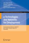 Image for e-Technologies and Networks for Development