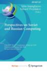 Image for Perspectives on Soviet and Russian Computing