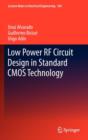 Image for Low Power RF Circuit Design in Standard CMOS Technology