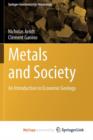 Image for Metals and Society