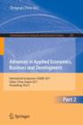 Image for Advances in Applied Economics, Business and Development