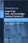 Image for Transactions on Large-Scale Data- and Knowledge-Centered Systems III