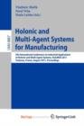 Image for Holonic and Multi-Agent Systems for Manufacturing