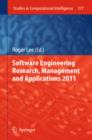 Image for Software engineering research, management and applications 2011 : 377