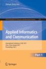 Image for Applied Informatics and Communication, Part I