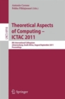 Image for Theoretical Aspects of Computing -- ICTAC 2011